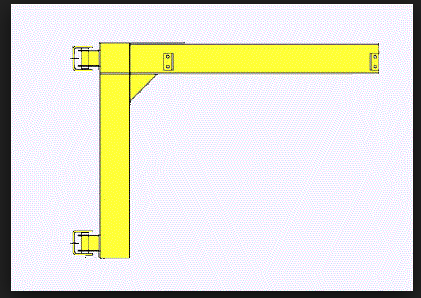 i beam jib crane