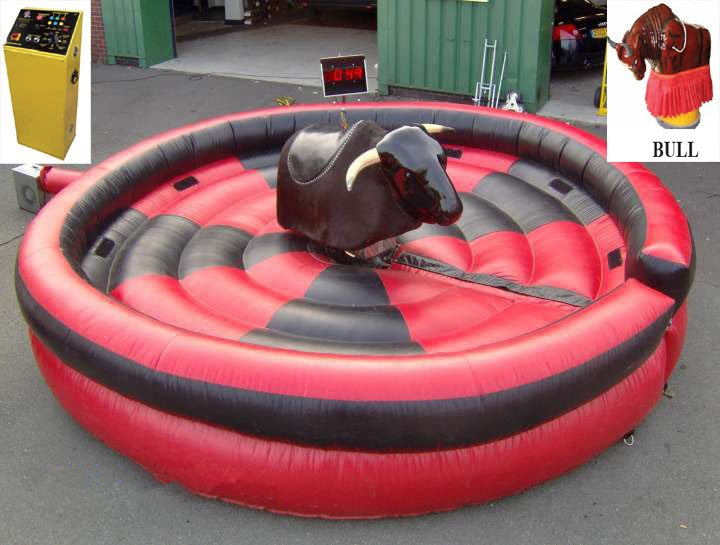 inflatable bull ride machine