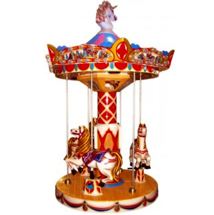 kiddie indoor carousel ride for mall