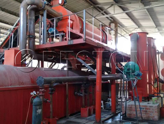 Industrial Sludge Treatment Carbonization Plant