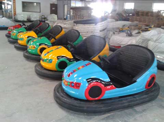 antique bumper cars