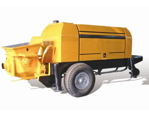 concrete trailer pump