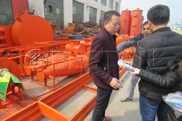 Sugarcane Bagasse Charcoal Making Machine