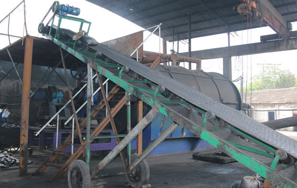 oil sludge recycling pyrolysis plant design