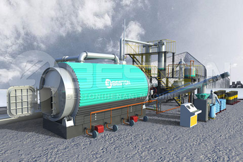 Get Affordable Tyre Pyrolysis Plant from Top-leading Beston Group
