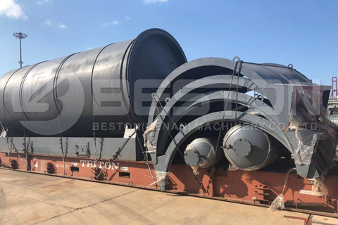 Shipment of Continuous Pyrolysis Equipment