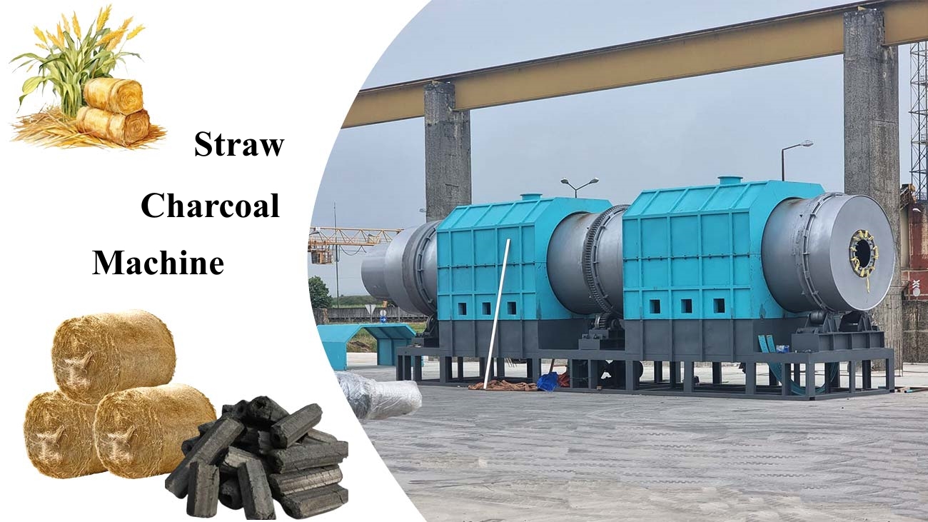Straw-Charcoal-Machine